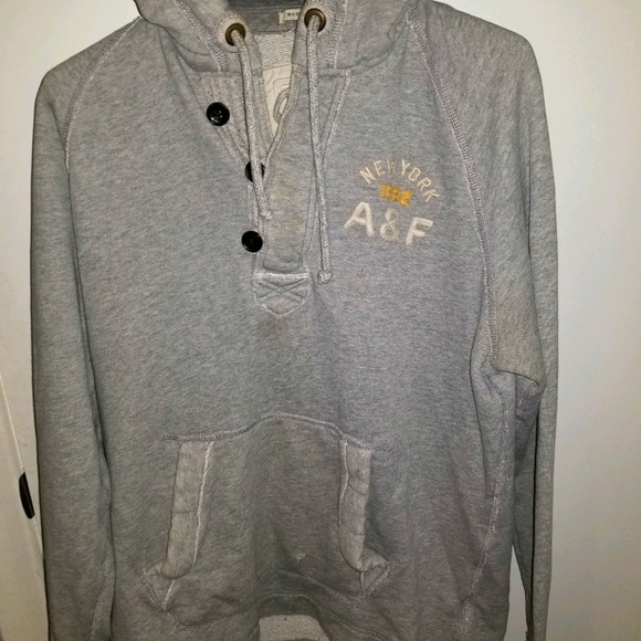 ABERCROMBIE AND FITCH HOODY SIZE LARGE SLIM FIT - Picture 1 of 5